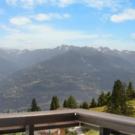 Appartement Mars 502 Place Du Village A Avec Vue Sur Les Alpes Anzère