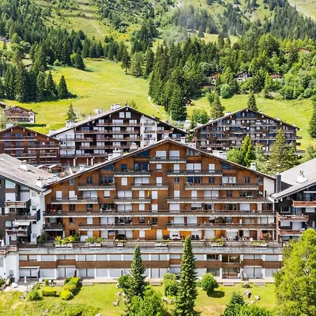 아파트 Mars 502 Place Du Village A Avec Vue Sur Les Alpes